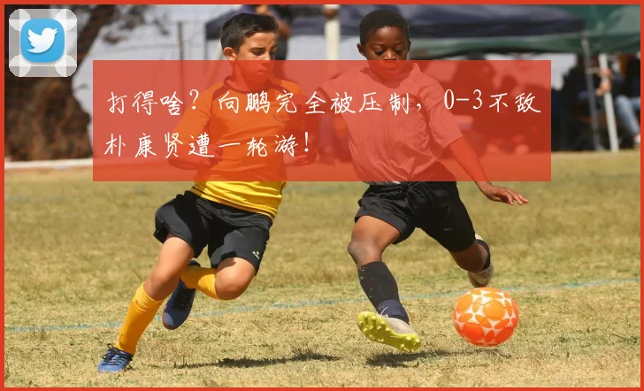 打得啥?向鹏完全被压制,0-3不敌朴康贤遭一轮游!